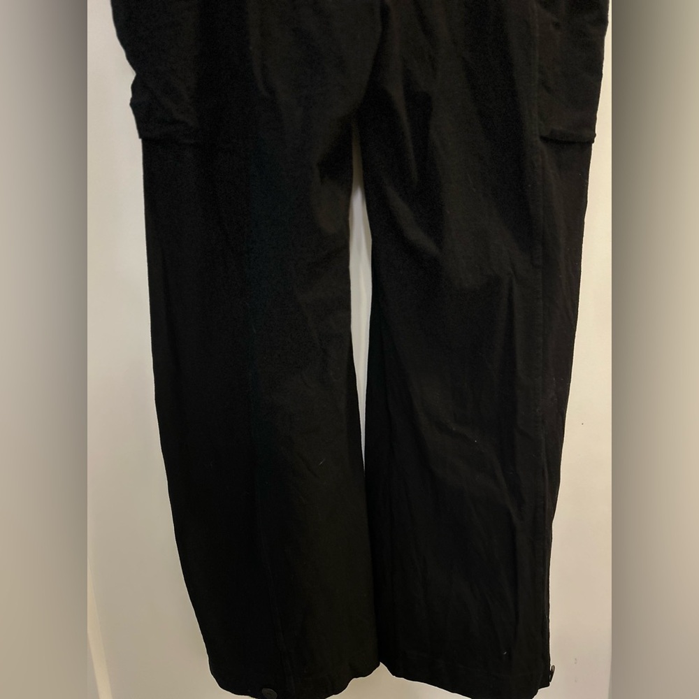 Eileen Fisher Viscose Blend Black Pants with Pockets - Picture 11 of 11